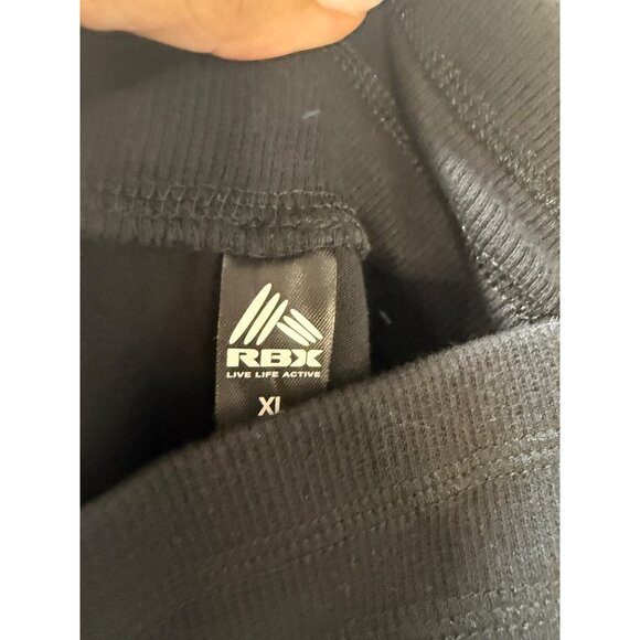 RBX Womens Black Capri Weekend Active Pants XL Cotton Blend - Picture 3 of 10